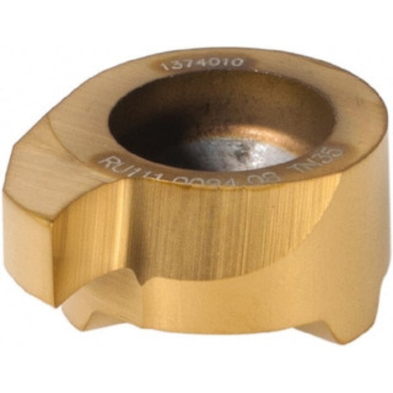 HORN USA RU111009408 TN35 Carbide Grooving Insert TiN Finish, RH, 0.094 Cutting Width, 0.091 Max Depth RU111009408TN35 – 77421287