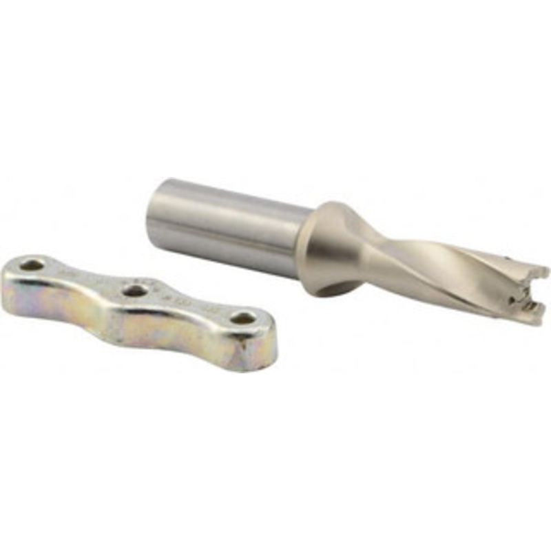 Iscar 0.63 to 0.665, 3xD, 1.89 Max Depth, 3/4 Shank Diam, Replaceable-Tip Drill Uses IDI Inserts, Seat Size 16, DCM Toolholder, Series ChamDrill 3200485 – 32823502