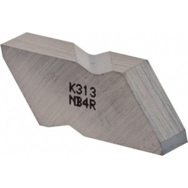 Kennametal NB4R K313 Carbide Grooving Insert Uncoated, RH, 6.48mm Cutting Width, Series Top Notch 1113199 – 01773415