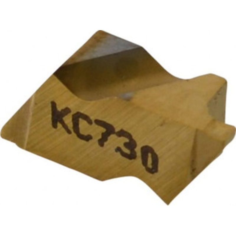 Kennametal NG2047LK KC730 Carbide Grooving Insert TiN Finish, LH, 1.19mm Cutting Width, 1.27mm Max Depth, Series Top Notch 1114240 – 08445116