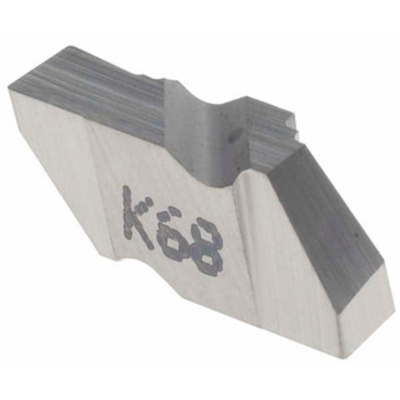Kennametal NG2125R K68 Carbide Grooving Insert Uncoated, RH, 3.18mm Cutting Width, 2.79mm Max Depth, Series Top Notch 1113561 – 01869361