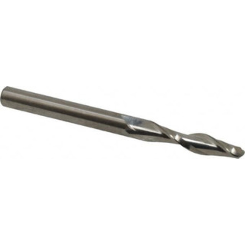 LMT Onsrud LP 1/4 Diam RH Solid Carbide 2-Flute Ball End Taper Upcut Spiral Router Bit Uncoated, 1-1/8 LOC, 1/4 Shank Diam, 3 OAL, Use on Plastics 65-225B – 85881811