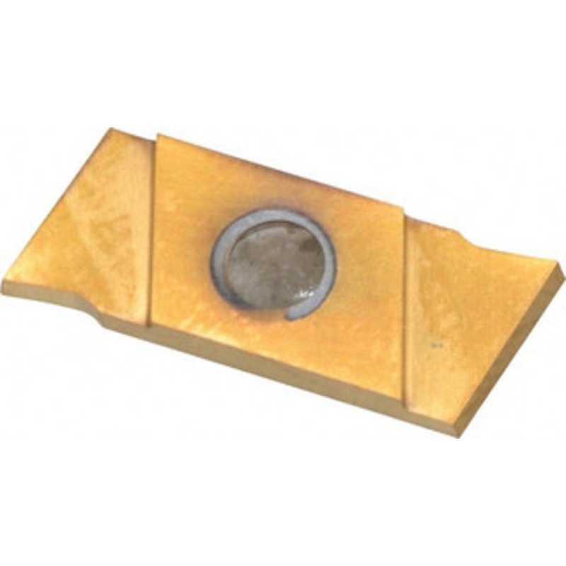 Nikcole GIE 7 GP 1.5 R L GOLD Carbide Cutoff Insert TiN Finish, 7 LH Lead Angle, RH Insert, 1.5mm Cutting Width, Series Nikcole GIE7GP1.5RLGOLD – 78675857