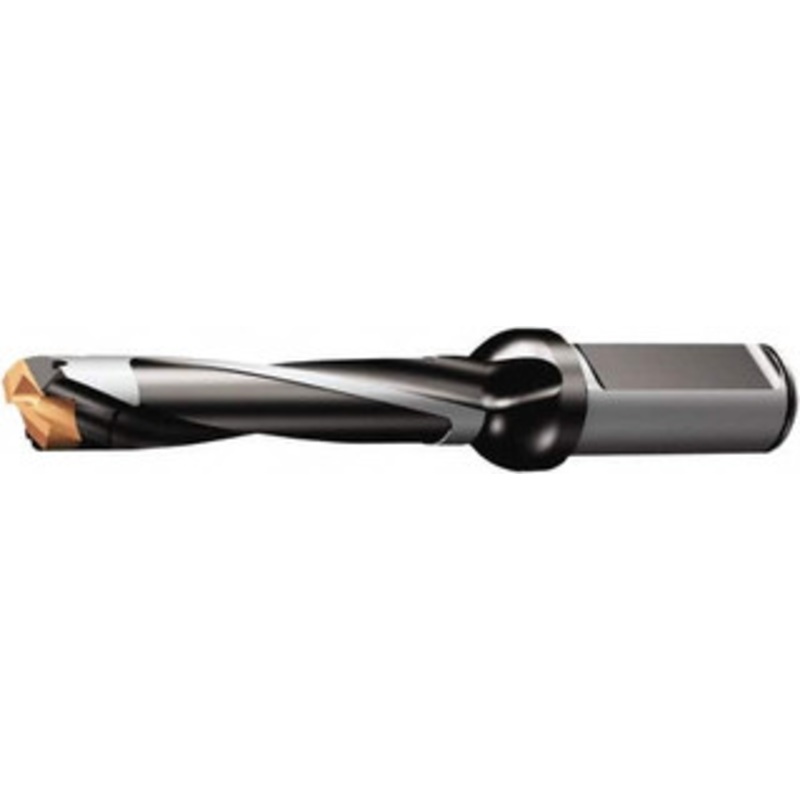Sandvik Coromant 21 to 21.99mm, 5xD, 113.28mm Max Depth, 1 Shank Diam, 133.68mm Flute, 193mm OAL, Replaceable-Tip Drill Uses 870-2190-21-PM Inserts, Seat Size 21, 870 LX-5 Toolholder, Series CoroDrill 870 6239445 – 33194796
