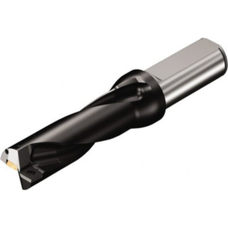 Sandvik Coromant 81.12mm Max Drill Depth, 3xD, 26mm Diam, Indexable Insert Drill Drill Style 880 L-03, Takes 2 Inserts, 32mm Shank Diam, Straight Shank 5765360 – 52060530