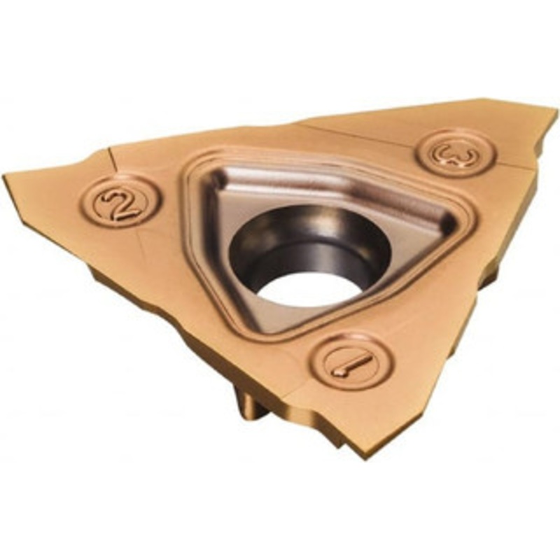 Sandvik Coromant N123T3-0100-RS 1125 Carbide Grooving Insert TiAlN Finish, Neutral, 1mm Cutting Width, 2.2mm Max Depth, Series CoroCut 3 5736421 – 52080728