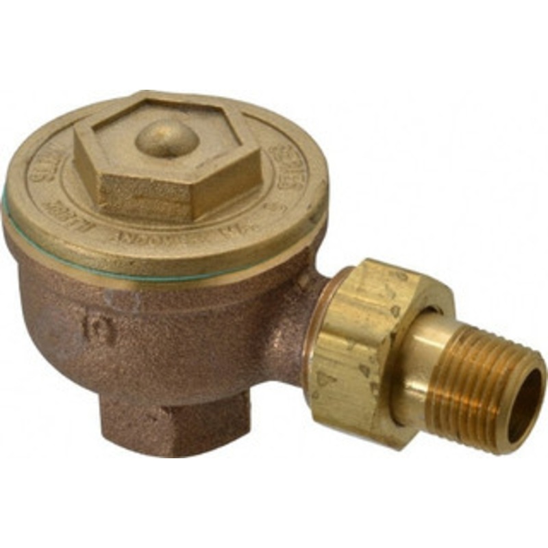 Watts 2 Port, 1/2 Pipe, Cast Iron Thermostatic Steam Trap 25 Max psi 0036040 – 03998655