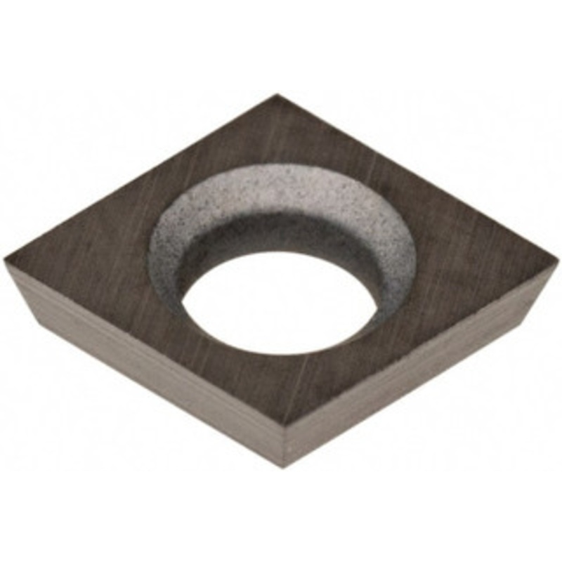 Hertel CDHB120601 HT540B Carbide Boring Insert Uncoated, 80 Diamond, 0.002 Corner Radius, 5/32 Inscribed Circle, 0.04 Thick, 15 Relief Angle H59872820 – 74160680