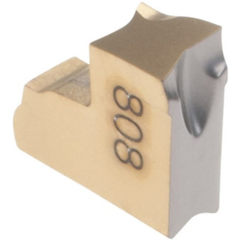 Iscar TAGR3JS-15D IC808 Carbide Cutoff Insert TiAlN/AlTiN/TiN Finish, 15 RH Lead Angle, 3mm Cutting Width, 0.02mm Corner Radius, Series Tang-Grip 6092748 – 53369526