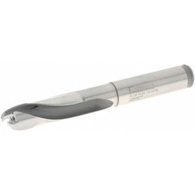 Kennametal 12.5 to 12.99mm, 3xD, 39.12mm Max Depth, 1/2 Shank Diam, 51.82mm Flute, 104.78mm OAL, Replaceable-Tip Drill Uses KTIP05000HP Inserts, Seat Size O, Series KenTIP 2250724 – 01243336