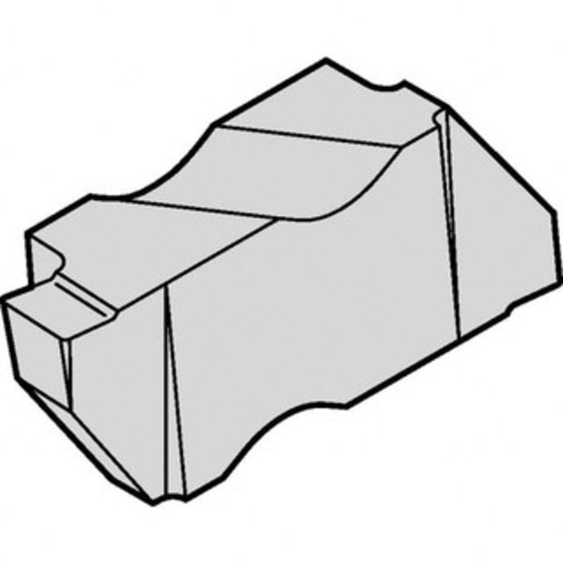 Kennametal NGP2031R KCU10 Carbide Grooving Insert AlTiN Finish, RH, 0.0311 Cutting Width, 0.05 Max Depth, Series Top Notch 4175894 – 78483765