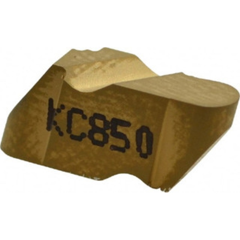 Kennametal NR2062L KC850 Carbide Grooving Insert TiC/TiCN/TiN Finish, LH, 3.18mm Cutting Width, 2.79mm Max Depth, Series Top Notch 1113834 – 01339746