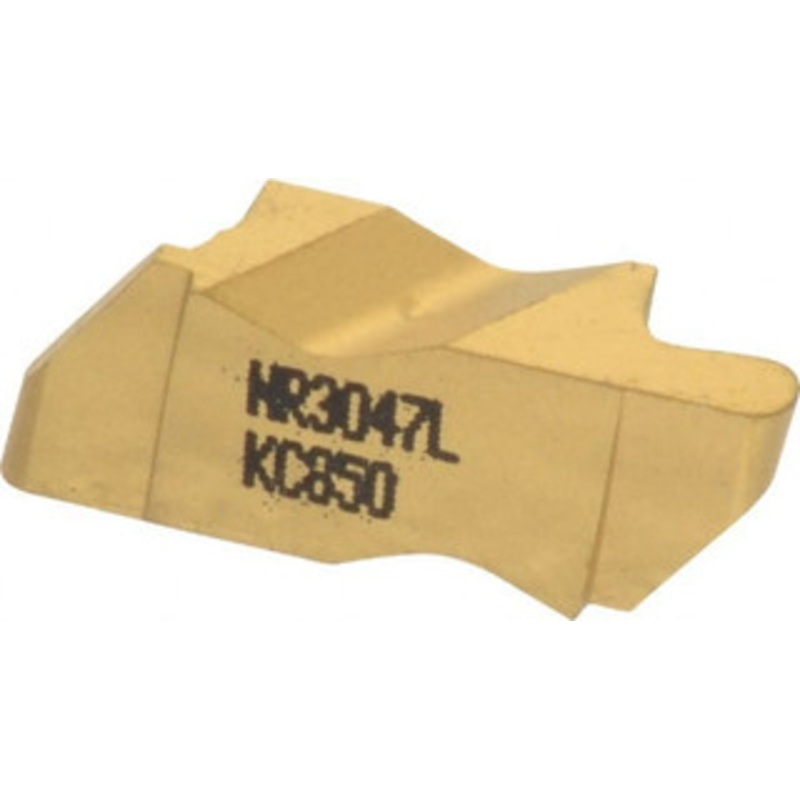 Kennametal NR3047L KC850 Carbide Grooving Insert TiC/TiCN/TiN Finish, LH, 2.39mm Cutting Width, 3.81mm Max Depth, Series Top Notch 1113836 – 08444523