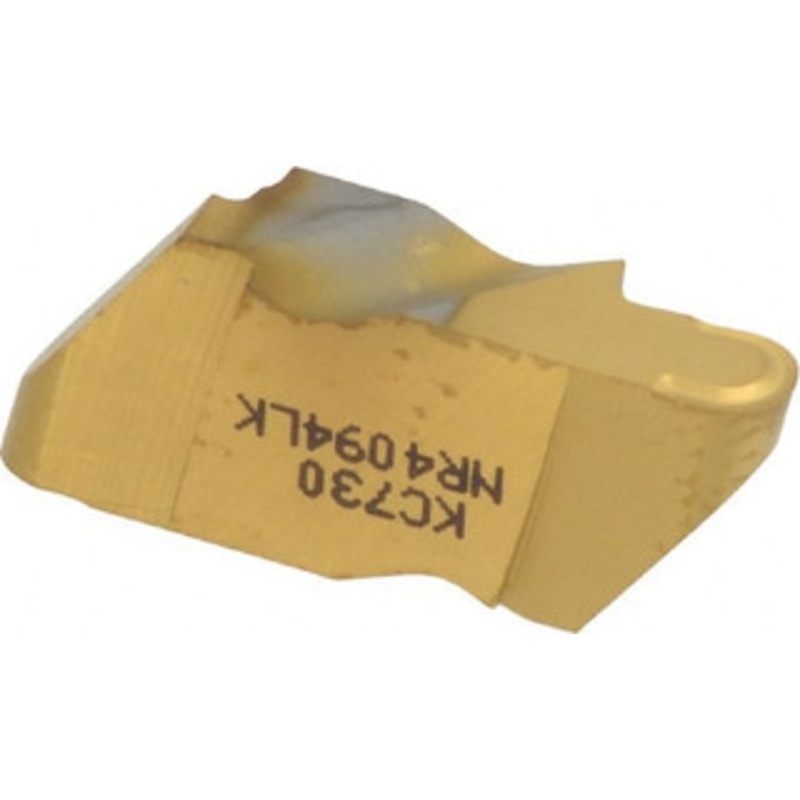 Kennametal NR4094LK KC730 Carbide Grooving Insert TiN Finish, LH, 4.78mm Cutting Width, 6.35mm Max Depth, Series Top Notch 1114226 – 01908896