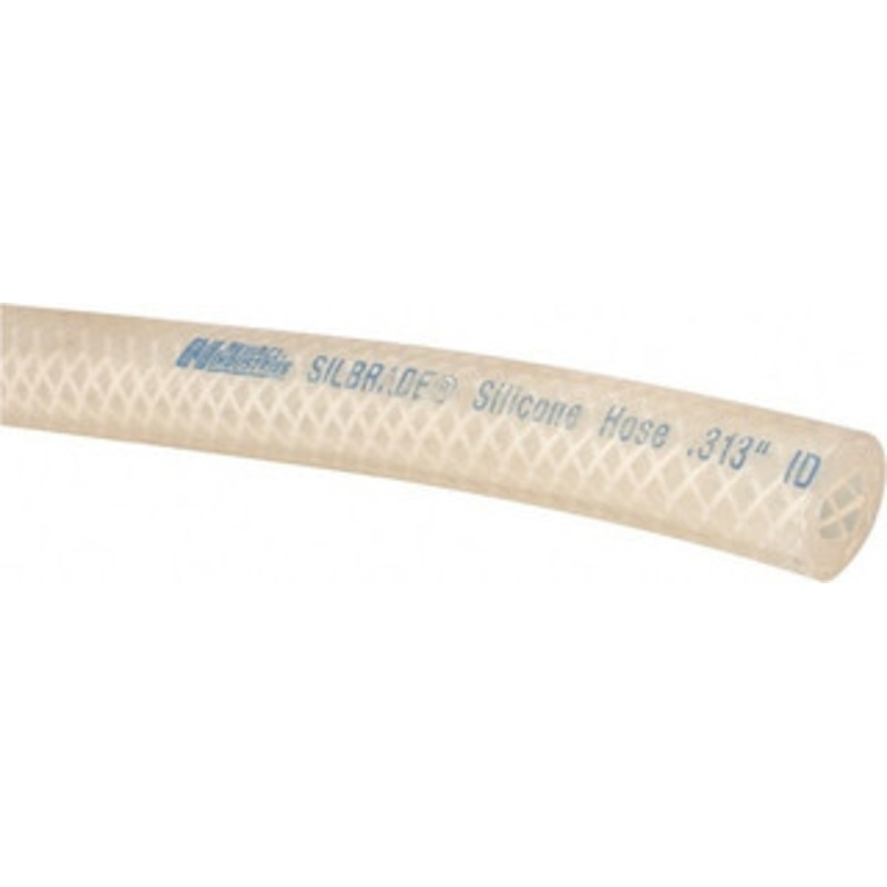 NewAge Industries 5/16 ID x 0.592 OD, Cut to Length (100 ft. Standard Length) Silicone Tube Natural, 183 Max psi, 60 Shore A Hardness 2900303-100 – 48461339
