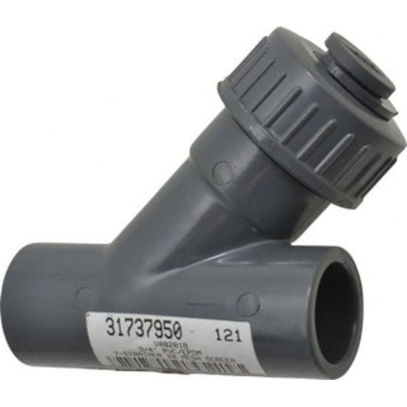 Simtech Process Systems 3/4 Pipe, Socket Ends, PVC Y-Strainer 150 psi Pressure Rating WSV 101 2 007 – 31737950