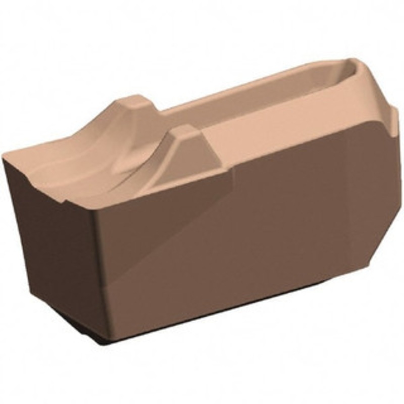Kennametal EC020M02N00CF02 KCU25 Carbide Cutoff Insert AlTiN Finish, 0 Neutral Lead Angle, Neutral Insert, 2mm Cutting Width, 0.008 Corner Radius, Series Beyond Evolution 5533082 – 69587152