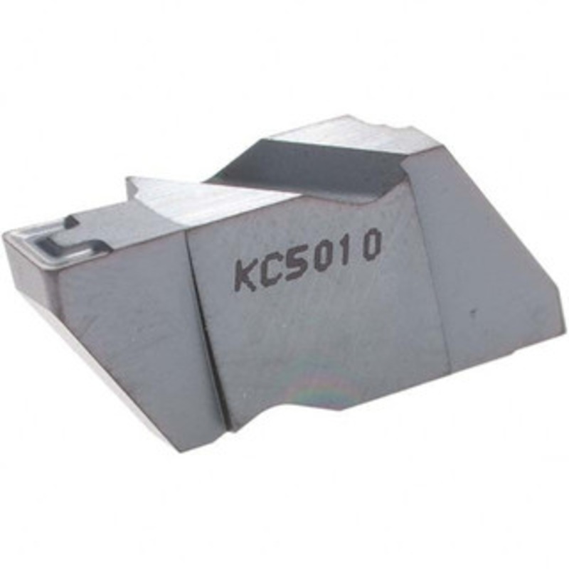 Kennametal NG4189RK KC5010 Carbide Grooving Insert TiAlN Finish, RH, 4.8mm Cutting Width, 6.35mm Max Depth, Series Top Notch 1808488 – 02732477