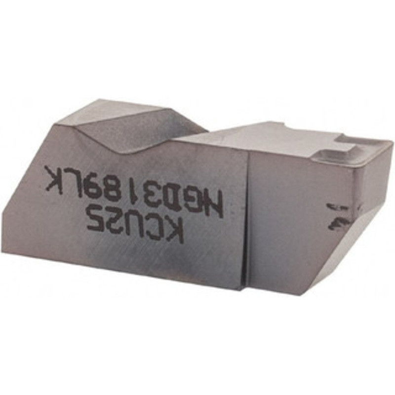 Kennametal NGD3189LK KCU25 Carbide Grooving Insert AlTiN Finish, LH, 4.8mm Cutting Width, 6.35mm Max Depth, Series Top Notch 4109850 – 76880087