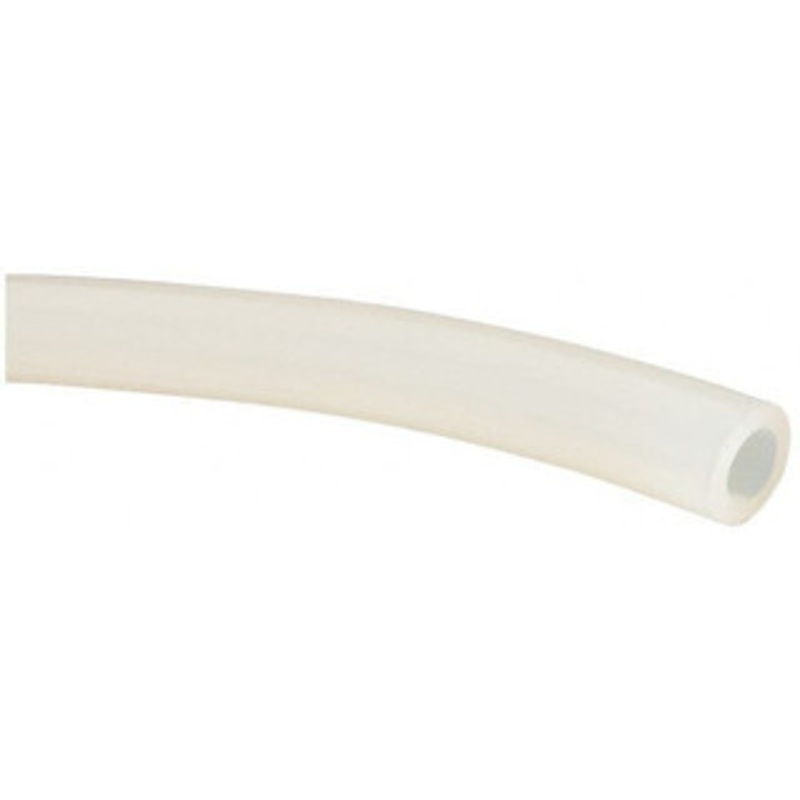 NewAge Industries 5/16 ID x 1/2 OD, 3/32 Wall Thickness, Cut to Length (100 ft. Standard Length) Silicone Tube Natural, 10 Max psi, 50 Shore A Hardness 2801855-100 – 48460992
