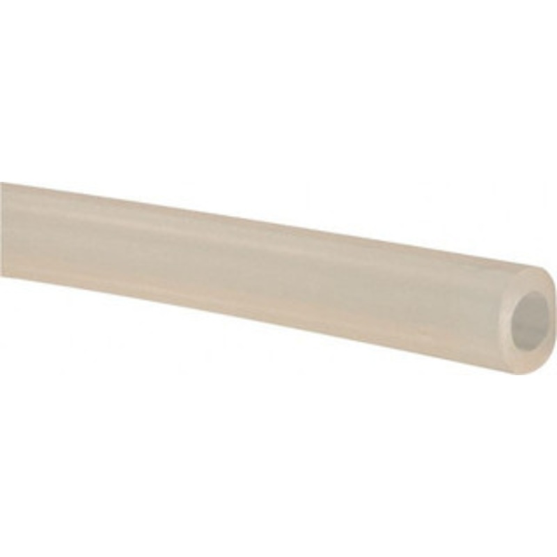 NewAge Industries 5/32 ID x 9/32 OD, 1/16 Wall Thickness, Cut to Length (100 ft. Standard Length) Silicone Tube Natural, 20 Max psi, 50 Shore A Hardness 2800854-100 – 48460885