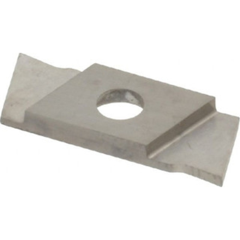 Nikcole GIE-7-GP-1.0 L-N C2 Carbide Cutoff Insert TiN Finish, 0 Neutral Lead Angle, LH Insert, 1mm Cutting Width, Series Nikcole GIE7GP1.0 O-NC2 – 78675303