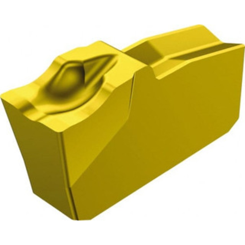 Sandvik Coromant N151.22505F 2135 Carbide Cutoff Insert TiCN/Al2O3/TiN Finish, 0 Neutral Lead Angle, Neutral Insert, 2.5mm Cutting Width, 0.2mm Corner Radius, Series T-Max Q-Cut 5737336 – 92038116