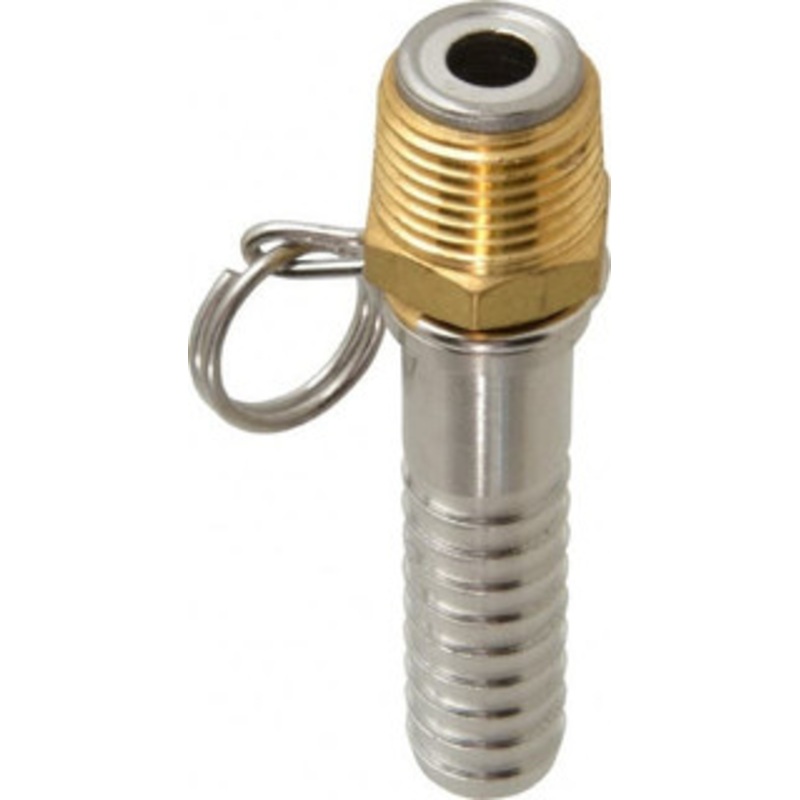 SuperKlean 1/2 NPT x 5/8 Hose Barb, Swivel Hose Adapter Brass & Stainless Steel 8-5/8-B – 86160645