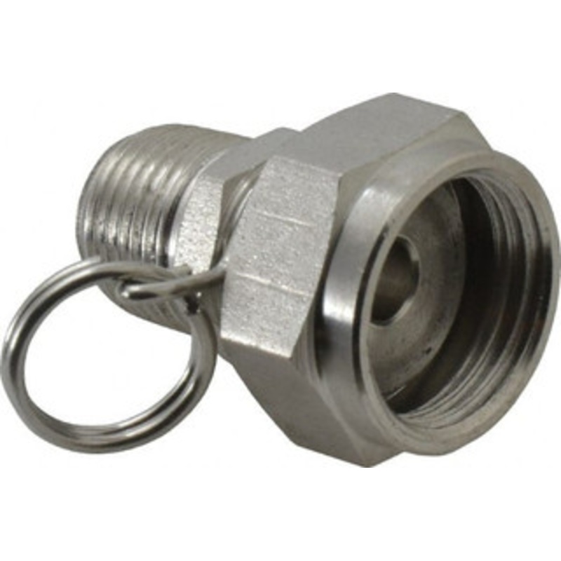 SuperKlean MNPT x FGHT Swivel Hose Adapter Stainless Steel 8-GHT-S – 86160595