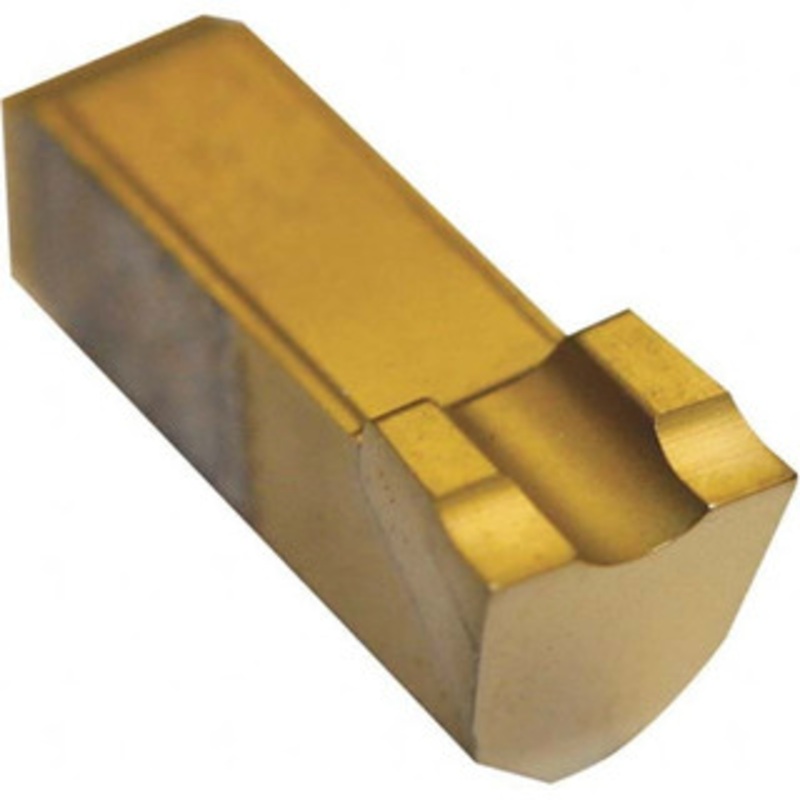 Tool-Flo FC094R4 GP26 Carbide Cutoff Insert TiN Finish, RH Lead Angle, RH Insert, 3/32 Cutting Width, Series FC FC094R4GP26EI – 68359983