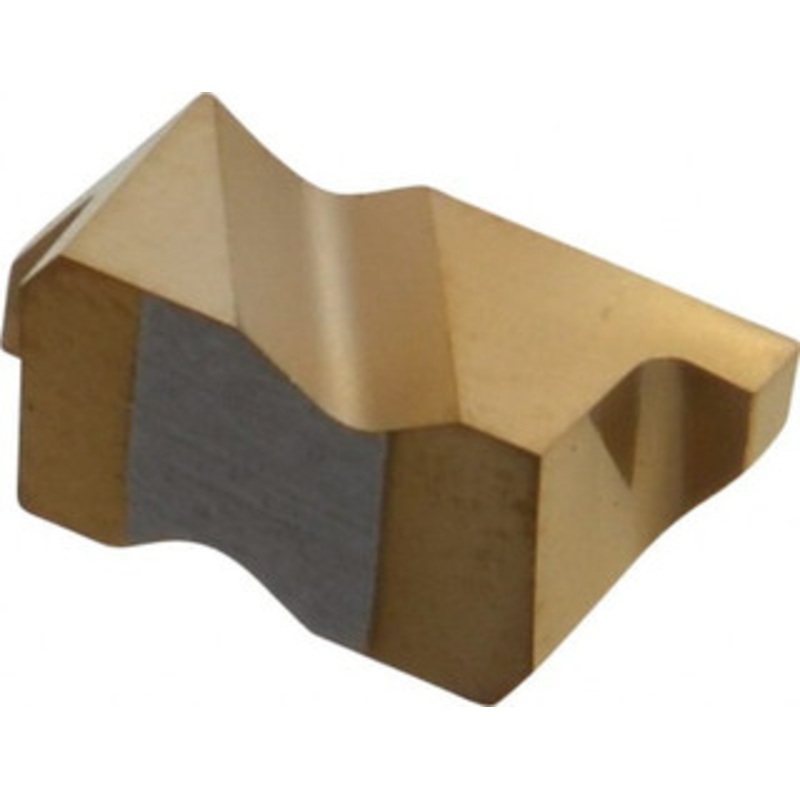 Tool-Flo FLG-2047R GP3 Carbide Grooving Insert TiN Finish, RH, 3/64 Cutting Width, 1.27mm Max Depth, Series Flo-Lock 562647RJ5R – 04814430