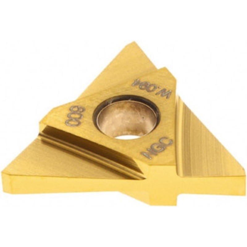 Tool-Flo TNMA43NGCW.094 GP50C Carbide Grooving Insert TiN Finish, Neutral, 2.39mm Cutting Width, 0.215 Max Depth, Series On-Edge C3909400N4C – 68369784