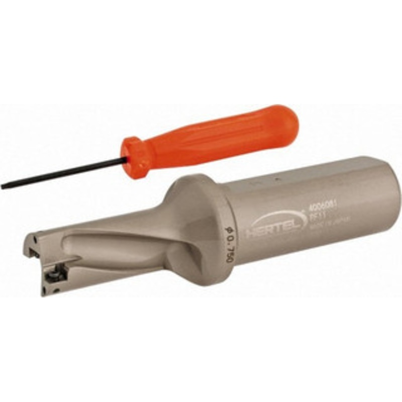 Hertel 1-1/2 Max Drill Depth, 2xD, 3/4 Diam, Indexable Insert Drill Drill Style HID, Takes 2 Inserts, 1 Shank Diam, Straight Shank 4006081 – 39269766