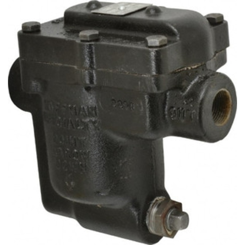 Hoffman Specialty 3/4 Female Pipe, Cast Iron Inverted Bucket Steam Trap 125 Max psi 404337 – 07499775