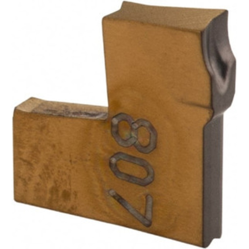 Iscar TAGR1.4J8D IC807 Carbide Cutoff Insert TiAlN Finish, 8 RH Lead Angle, 1.4mm Cutting Width, 0.16mm Corner Radius, Series Tang-Grip 6004461 – 53421426