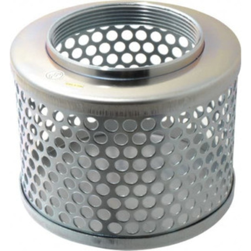 Kuriyama of America 4 Hose, Round Hole Strainer Plated Steel RHS400 – 48497044
