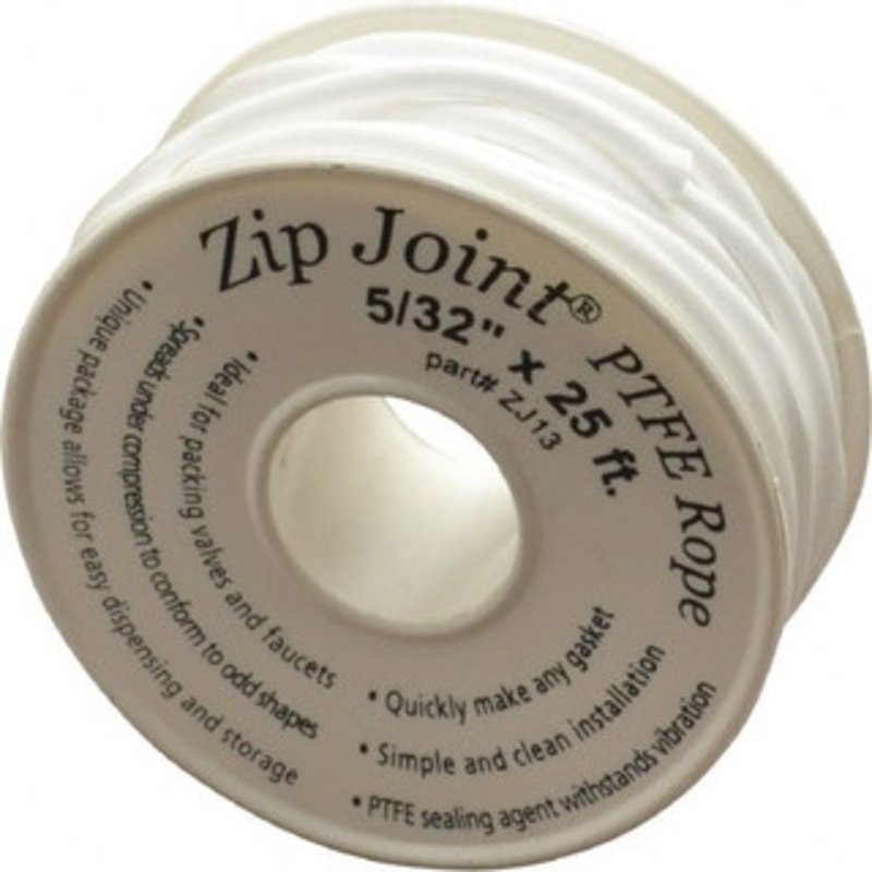 Federal Process Packing, Diameter (Inch): 5/32, Coil Length: 25 (Feet), Material: PTFE, Length: 25 ZJ13 – 36913234