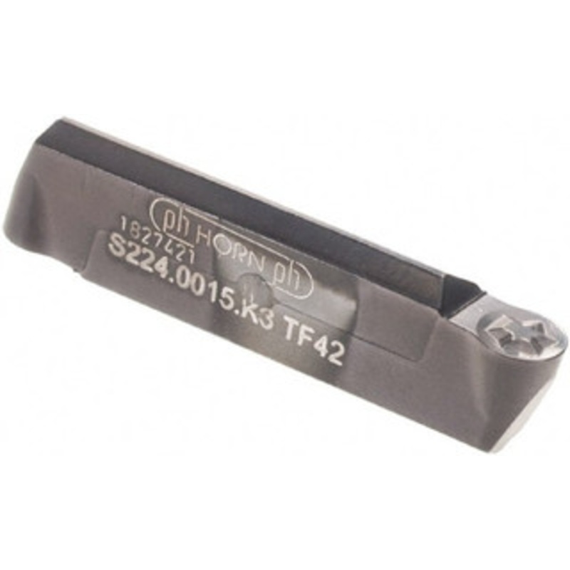 HORN USA Grooving Insert S224.0015.K3 TF42 CARB GROOVING INSERT S2240015K3TF42 – 40330516