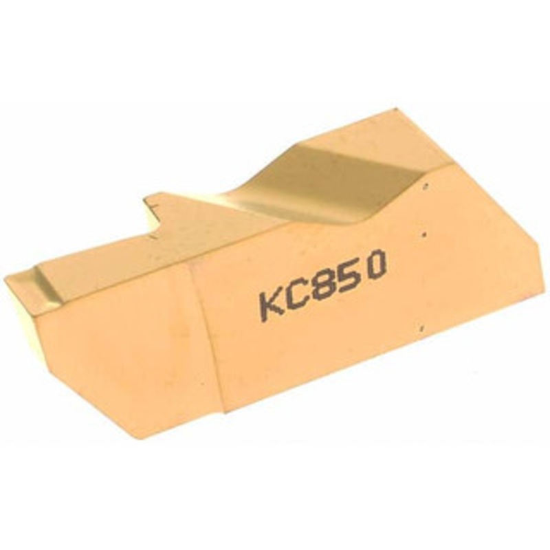 Kennametal NFD3125RK KC850 Carbide Grooving Insert TiC/TiCN/TiN Finish, RH, 3.18mm Cutting Width, 6.35mm Max Depth, Series Top Notch 1113763 – 01339605