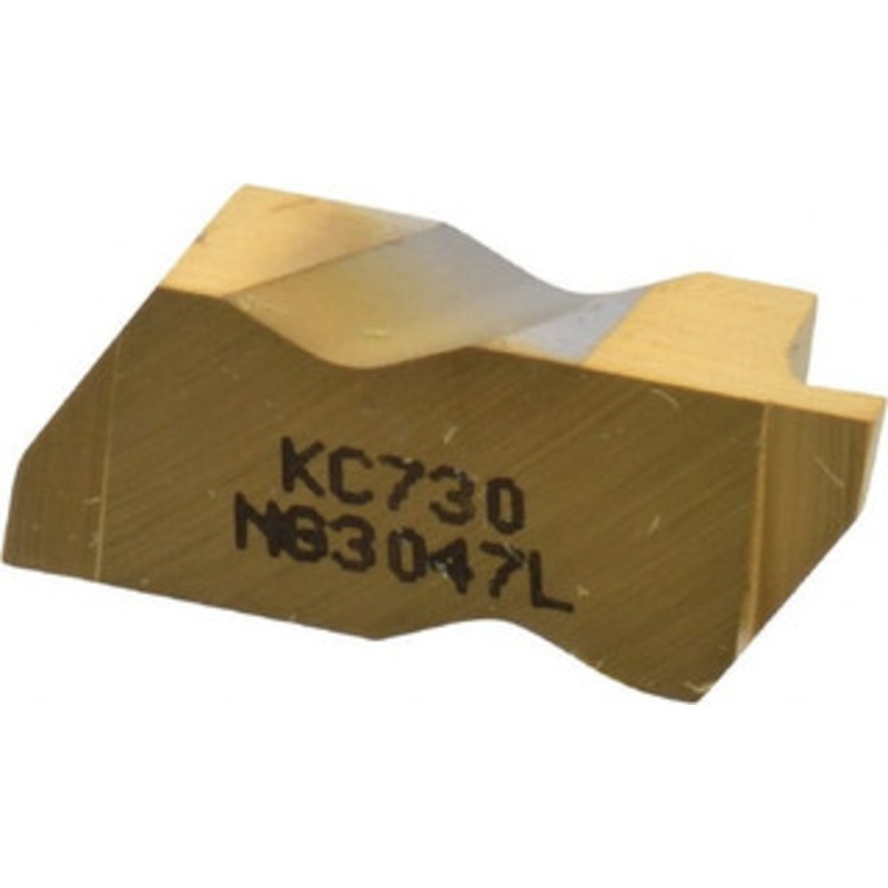 Kennametal NG3047L KC730 Carbide Grooving Insert TiN Finish, LH, 1.19mm Cutting Width, 1.91mm Max Depth, Series Top Notch 1113076 – 08444374