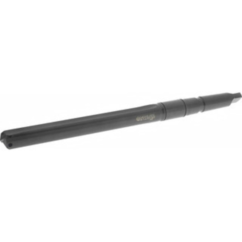 Allied Machine 31/32 to 1-3/8 Diam 7-3/8 Max Depth Straight Flute Spade Drill 3MT Taper Shank, 10-15/64 Body Length, 8-1/2 Flute Length, 13-25/32 OAL, Through Coolant, Series 2 24020S-003I – 05231410