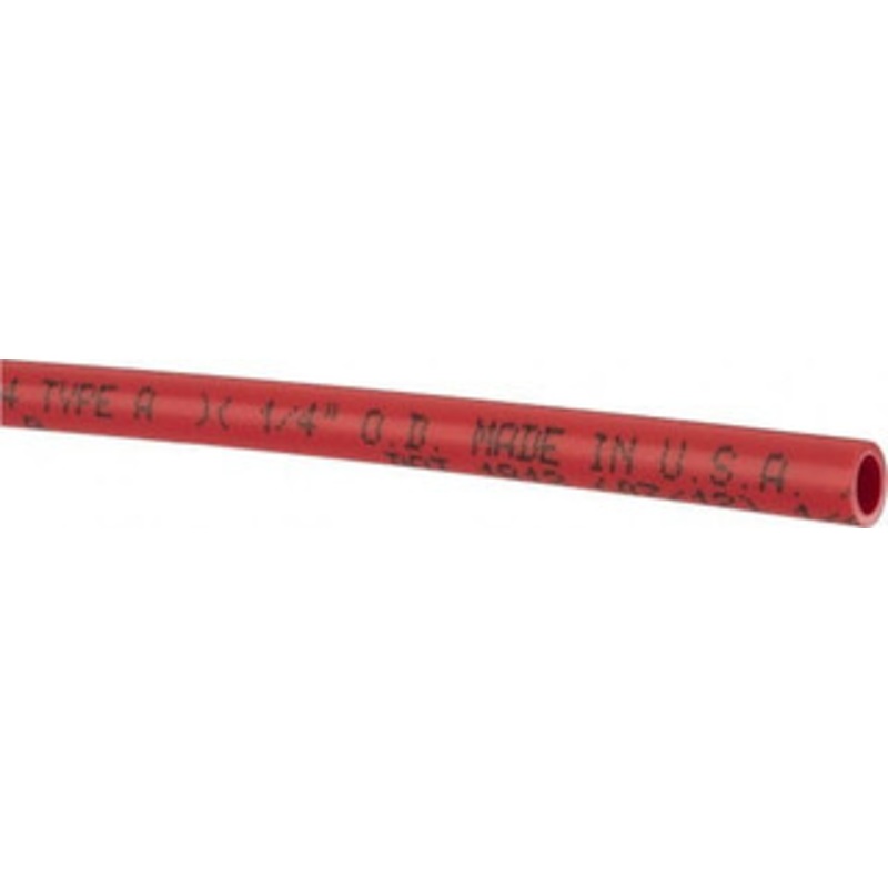Eaton 0.17 ID x 1/4 OD, 0.04 Wall Thickness, Cut to Length (1000 ft. Standard Length) Thermoplastic Tube Red, 1200 Max psi 4247-0412-1000 – 66629676