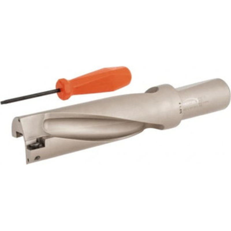 Hertel 5-5/8 Max Drill Depth, 3xD, 1-7/8 Diam, Indexable Insert Drill Drill Style HID, Takes 2 Inserts, 1-1/2 Shank Diam, Straight Shank 4006138 – 39270095