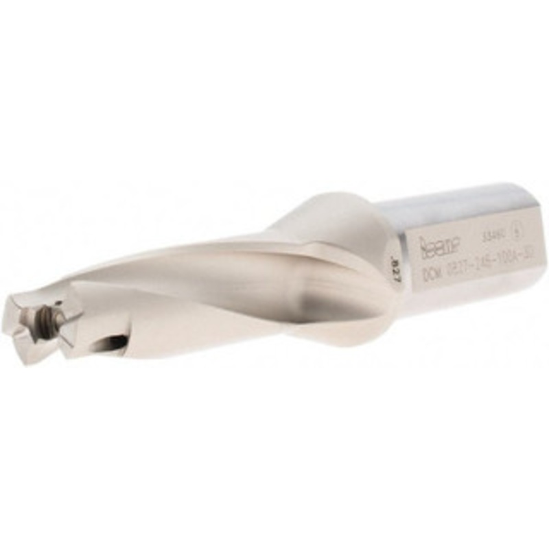 Iscar 0.827 to 0.862, 3xD, 2.48 Max Depth, 1 Shank Diam, Replaceable-Tip Drill Seat Size 21, DCM Toolholder, Series ChamDrill 3200684 – 07638406