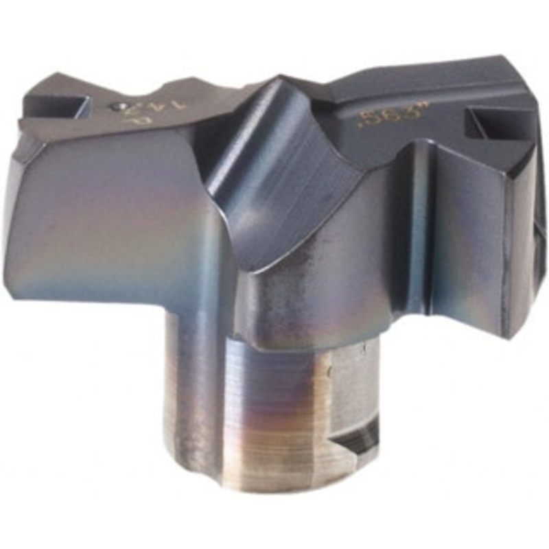 Iscar FCP0563 IC908 Carbide Replaceable Tip Drill TiAlN/TiN Finish, 14.3mm Diam, 5.51mm High, Series FCP 5567738 – 53557237