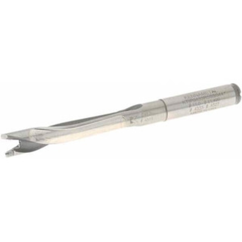 Kennametal 11 to 11.49mm, 5xD, 57.4mm Max Depth, 7/16 Shank Diam, 70.61mm Flute, 123.83mm OAL, Replaceable-Tip Drill Uses KTIP04375HP Inserts, Seat Size L, Series KenTIP 2250680 – 01242643