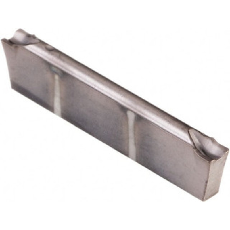 Kennametal A4C0205N00CF02 KCU25 Carbide Cutoff Insert AlTiN Finish, 0 Neutral Lead Angle, Neutral Insert, 2.05mm Cutting Width, 0.2mm Corner Radius, Series A4 4113711 – 50913680