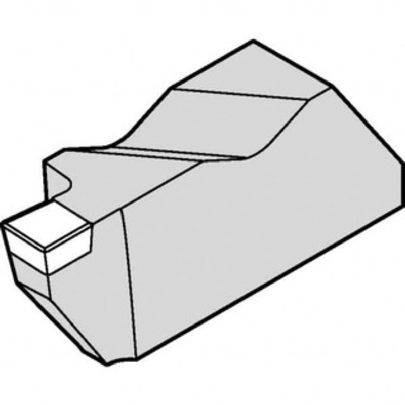 Kennametal NG3062REST KD1425 Diamond Tipped Grooving Insert Uncoated, RH, 1.58mm Cutting Width, 2.39mm Max Depth, Series Top Notch 3639213 – 58446766