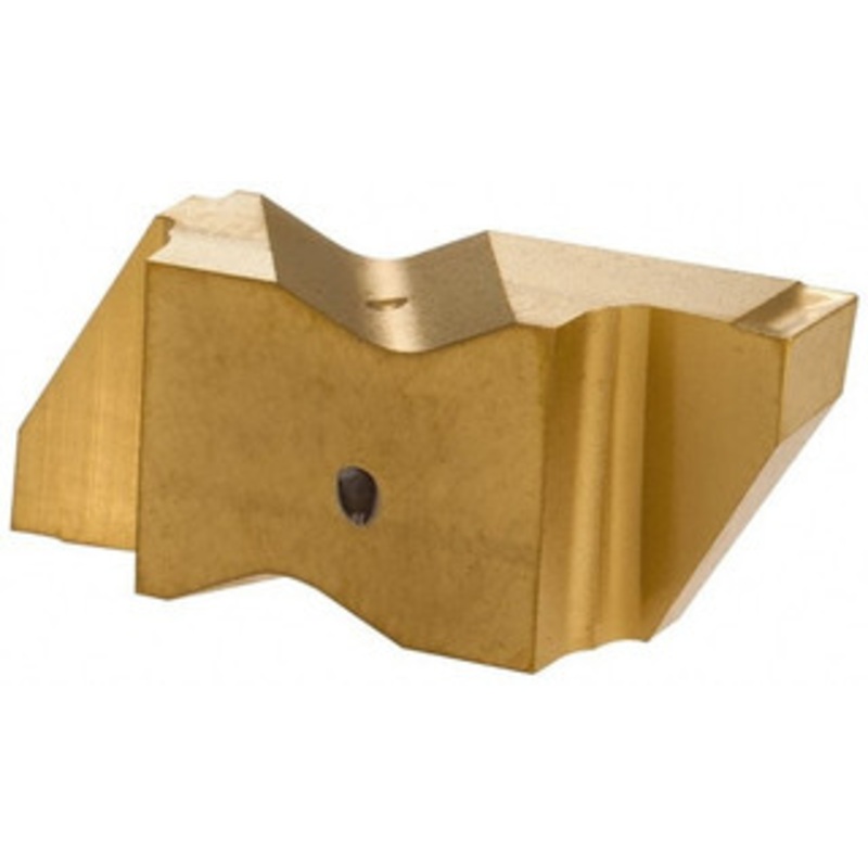 Kennametal NG3125RK KT315 Cermet Grooving Insert TiN/TiCN/TiN Finish, RH, 3.18mm Cutting Width, 3.81mm Max Depth, Series Top Notch 1771602 – 02732279