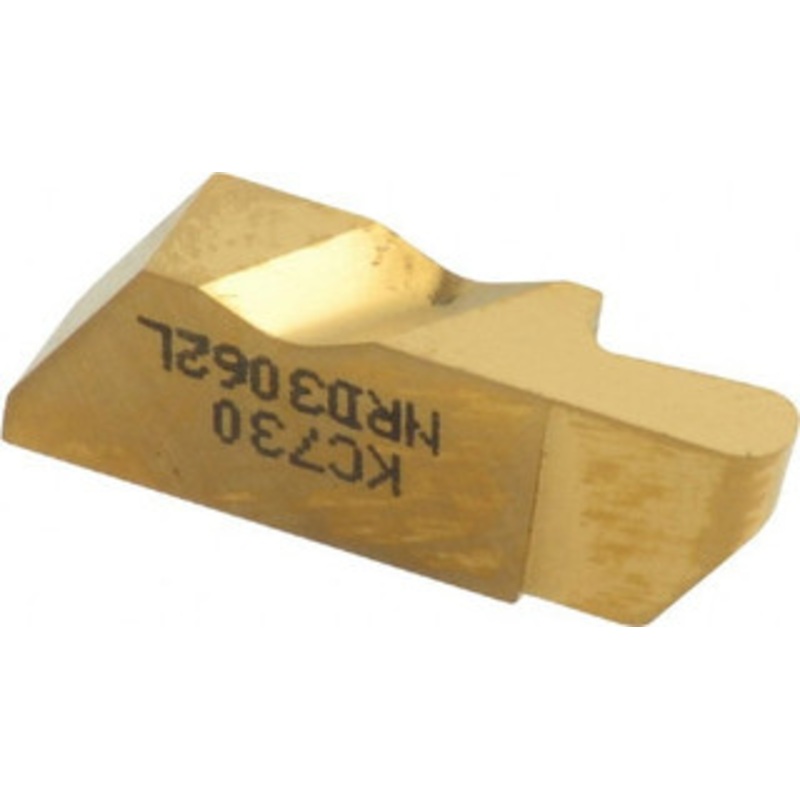 Kennametal NRD3062L KC730 Carbide Grooving Insert TiN Finish, LH, 3.18mm Cutting Width, 6.35mm Max Depth, Series Top Notch 1114389 – 08445702